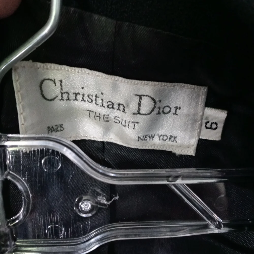 Christian Dior Black Blazer, sz 6